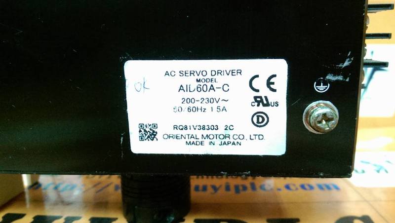 ORIENTAL MOTOR VEXTA AID60A-C AC SERVO DRIVER - 裕益科技自動化設備可程式編碼器PLC分散式控制系統DCS